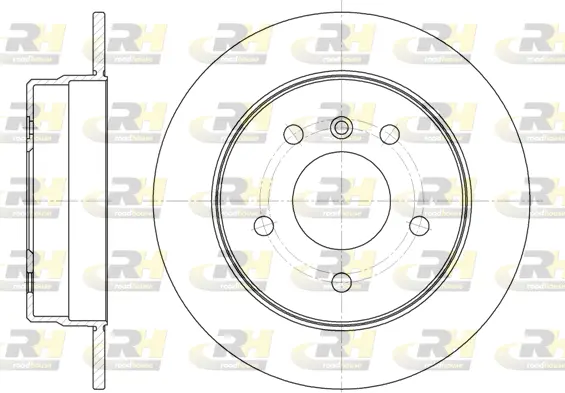 Brake Disc (6831.00)
