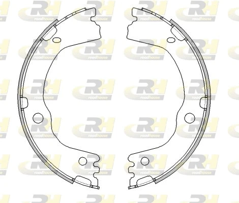 Brake Shoe, parking brake (4616.00)