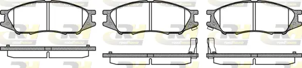 Brake Pad Set, disc brake (21123.02)