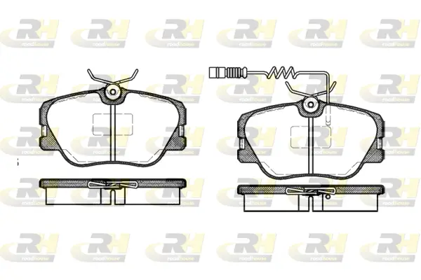 Brake Pad Set, disc brake (2189.02)
