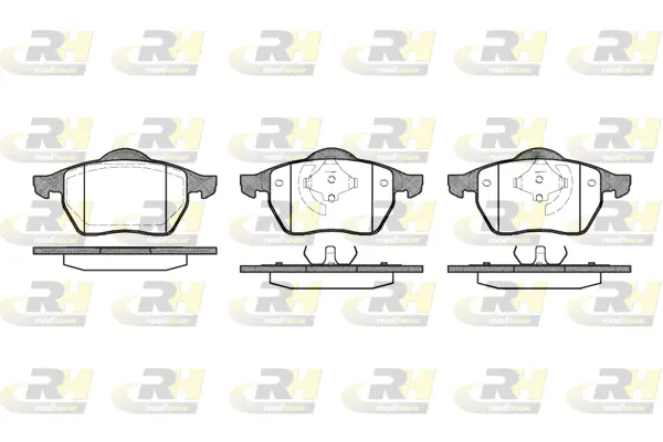 Brake Pad Set, disc brake (2390.01)