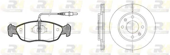 Brake Kit, disc brake (8461.01)