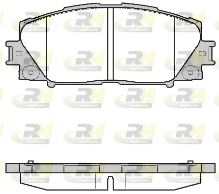 Brake Pad Set, disc brake (21224.10)