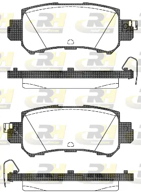 Brake Pad Set, disc brake (21507.00)