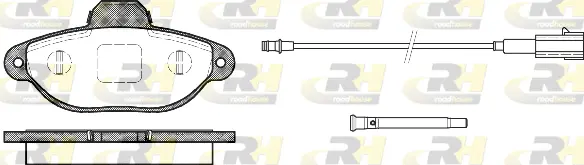 Brake Pad Set, disc brake (2414.21)