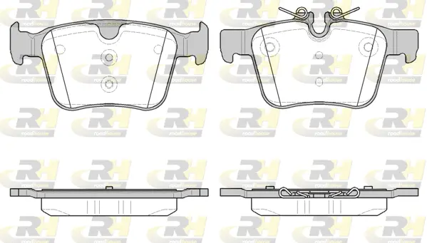 Brake Pad Set, disc brake (21516.40)