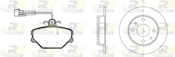 Brake Kit, disc brake (8264.00)