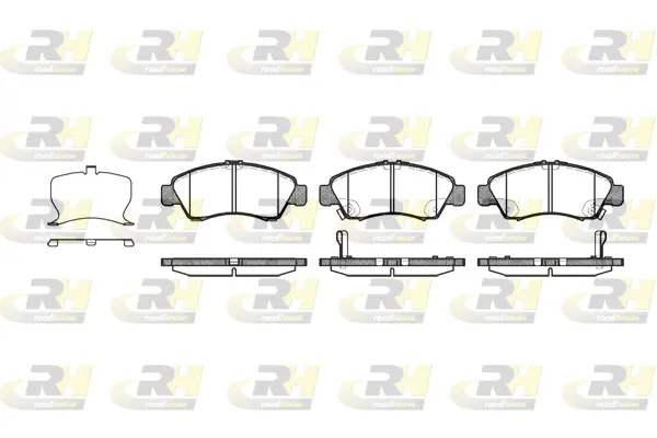 Brake Pad Set, disc brake (2419.22)