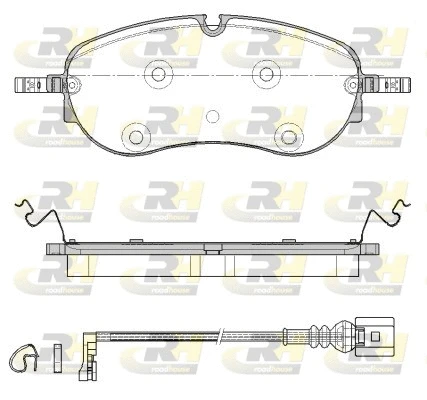 Brake Pad Set, disc brake (21962.01)