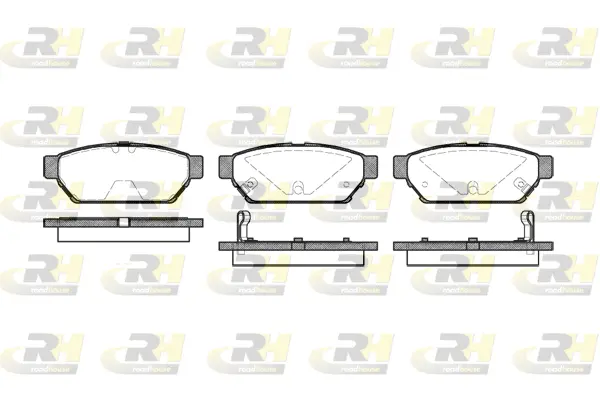 Brake Pad Set, disc brake (2440.02)