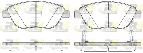 Brake Pad Set, disc brake (2859.32)
