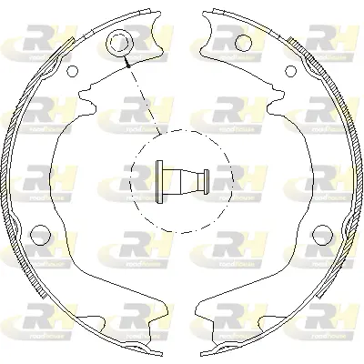 Brake Shoe, parking brake (4702.00)