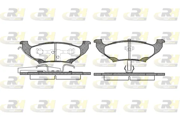 Brake Pad Set, disc brake (2690.10)