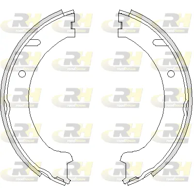 Brake Shoe, parking brake (4741.00)