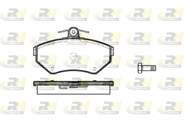 Brake Pad Set, disc brake (2631.10)