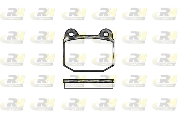 Brake Pad Set, disc brake (2014.20)