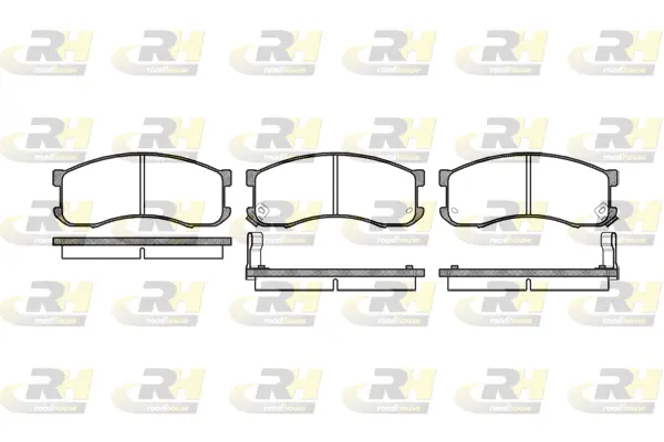 Brake Pad Set, disc brake (2313.02)