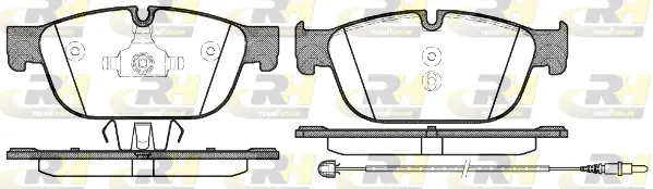 Brake Pad Set, disc brake (21451.01)