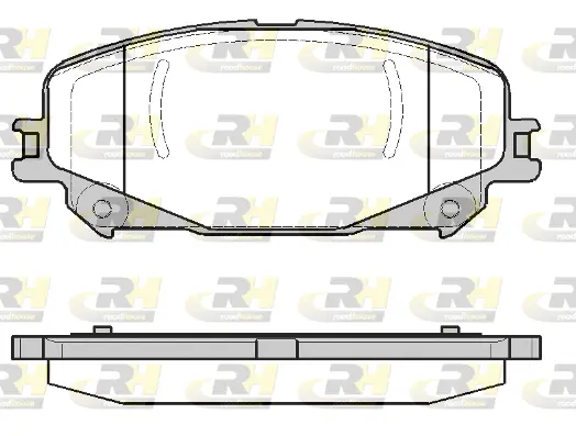Brake Pad Set, disc brake (21318.30)