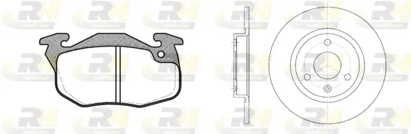 Brake Kit, disc brake (8192.05)