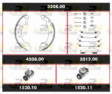 Brake Kit, drum brake (3508.00)