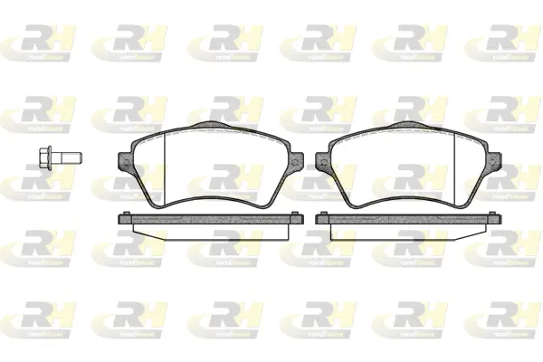 Brake Pad Set, disc brake (2822.00)
