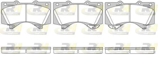 Brake Pad Set, disc brake (21271.02)