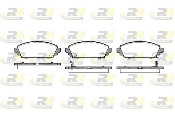 Brake Pad Set, disc brake (2700.02)