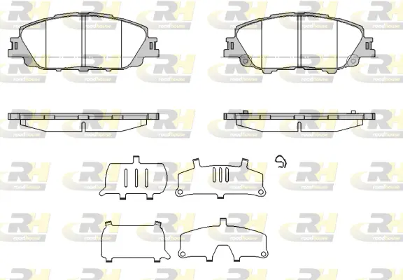 Brake Pad Set, disc brake (21870.00)