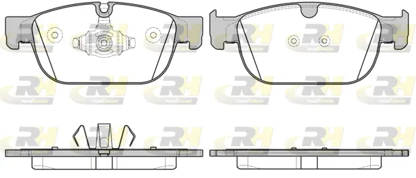 Brake Pad Set, disc brake (21696.00)
