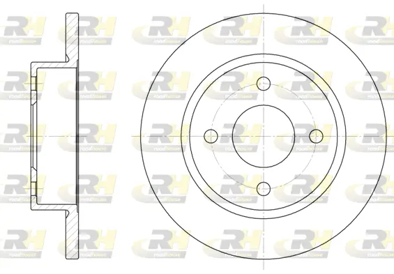 Brake Disc (6047.00)