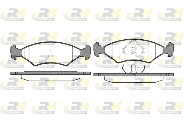 Brake Pad Set, disc brake (2119.15)