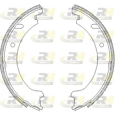 Brake Shoe, parking brake (4721.00)