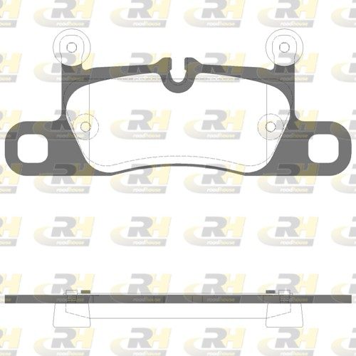 Brake Pad Set, disc brake (21379.15)