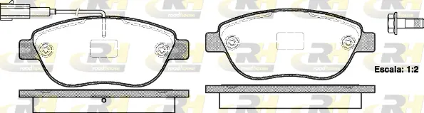 Brake Pad Set, disc brake (2859.11)