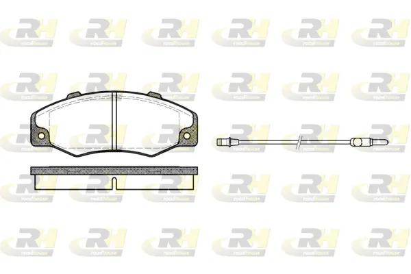 Brake Pad Set, disc brake (2220.02)