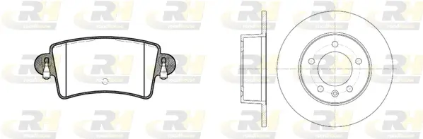 Brake Kit, disc brake (8833.00)