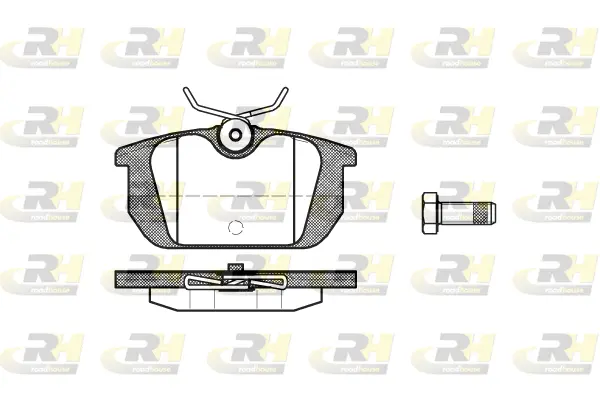 Brake Pad Set, disc brake (2231.10)