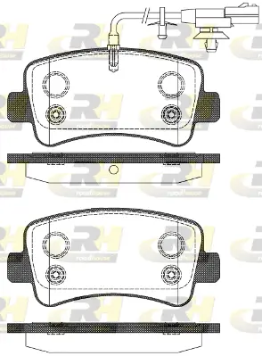 Brake Pad Set, disc brake (21439.11)