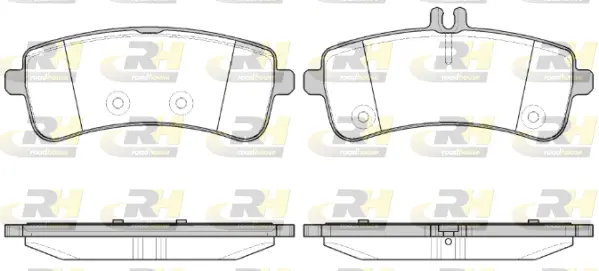 Brake Pad Set, disc brake (21594.00)