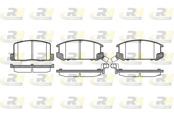 Brake Pad Set, disc brake (2201.12)