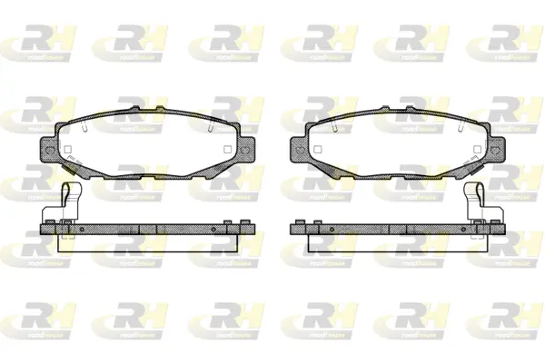Brake Pad Set, disc brake (2424.04)