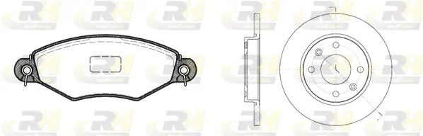 Brake Kit, disc brake (8643.02)
