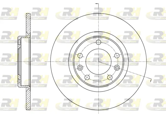 Brake Disc (61555.00)