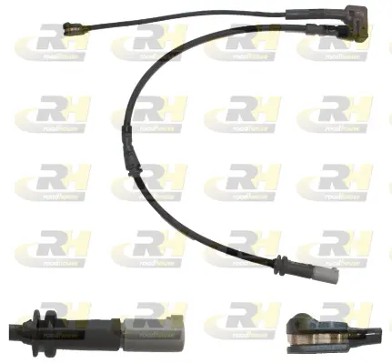Warning Contact, brake pad wear (001143)