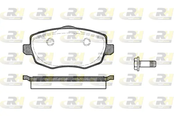 Brake Pad Set, disc brake (21099.00)