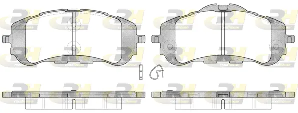 Brake Pad Set, disc brake (21559.00)