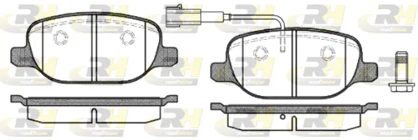 Brake Pad Set, disc brake (2878.02)