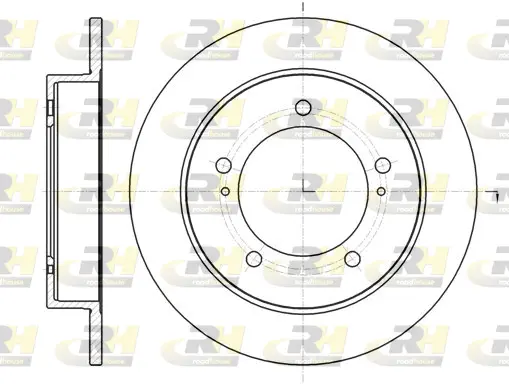 Brake Disc (61490.00)