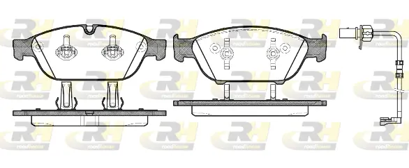 Brake Pad Set, disc brake (21441.12)